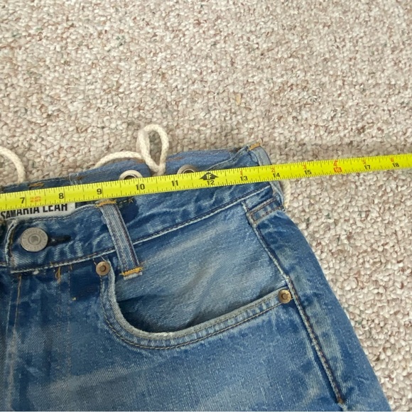 Samaria Leah reworked Levi’s custom made lace-up jeans 17007 - Picture 10 of 12
